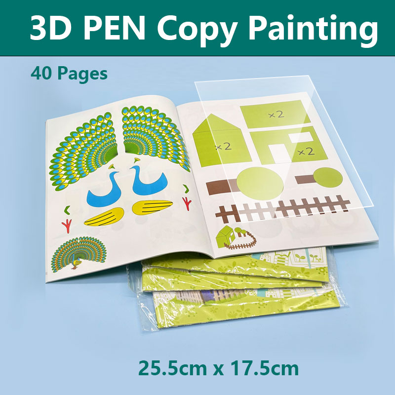 3D Pen Drawing Book with Graph - 3D Printing Templates Free recensie en prijs