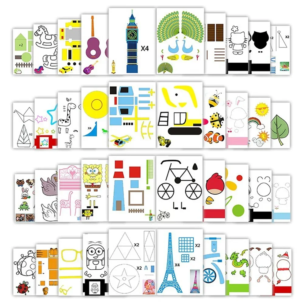 3D Pen Drawing Book with Graph - 3D Printing Templates Free recensie en prijs
