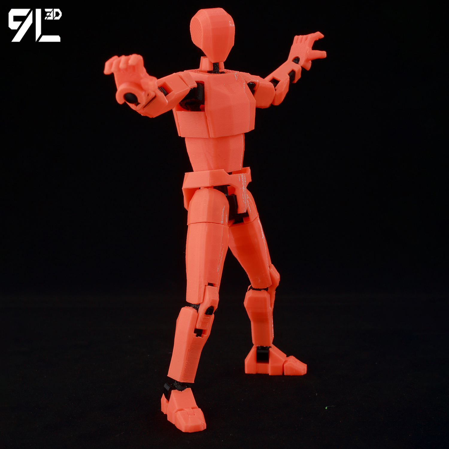 9L 3D Printed Articulated Dumm - 3D Printing Joint recensie en prijs