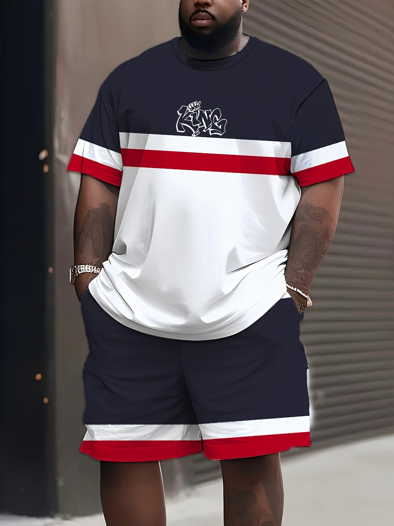 New Plus Size Men's T-shirt An - 3D Printing Jersey recensie en prijs