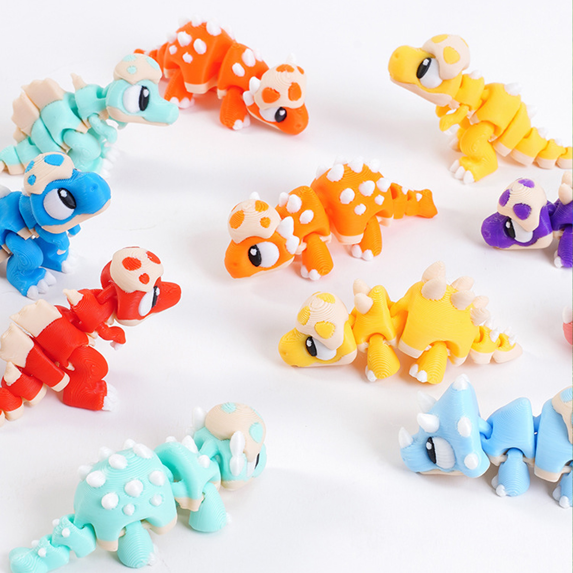 Set 3D Printed Mini Dinosaur T - 3D Printing Joint recensie en prijs