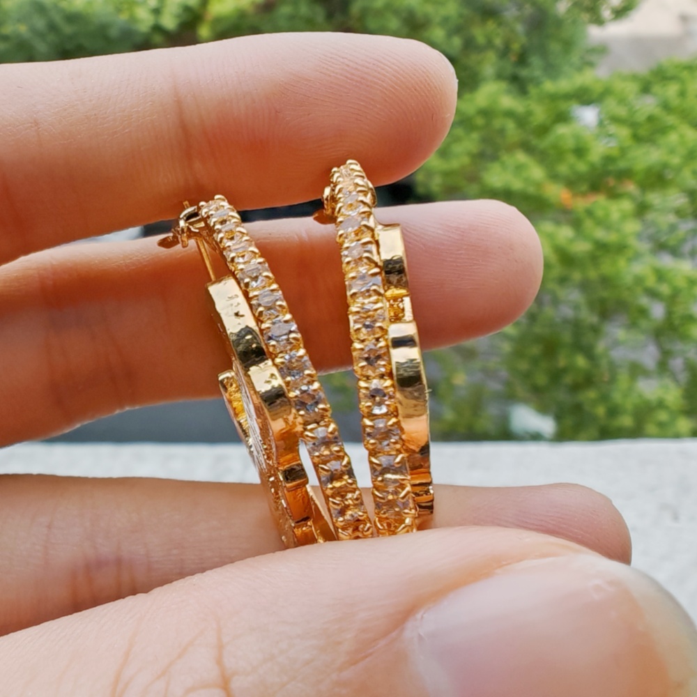 LeeChee Mini White Zircon Cust - 3D Printing Earrings recensie en prijs