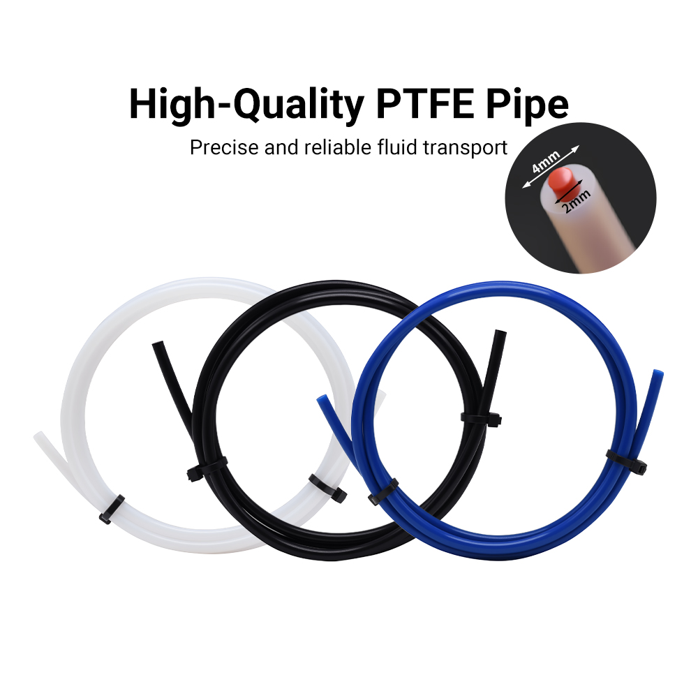 1M PTFE Tube 2x4mm MK8 Hot End - Petg Filament recensie en prijs