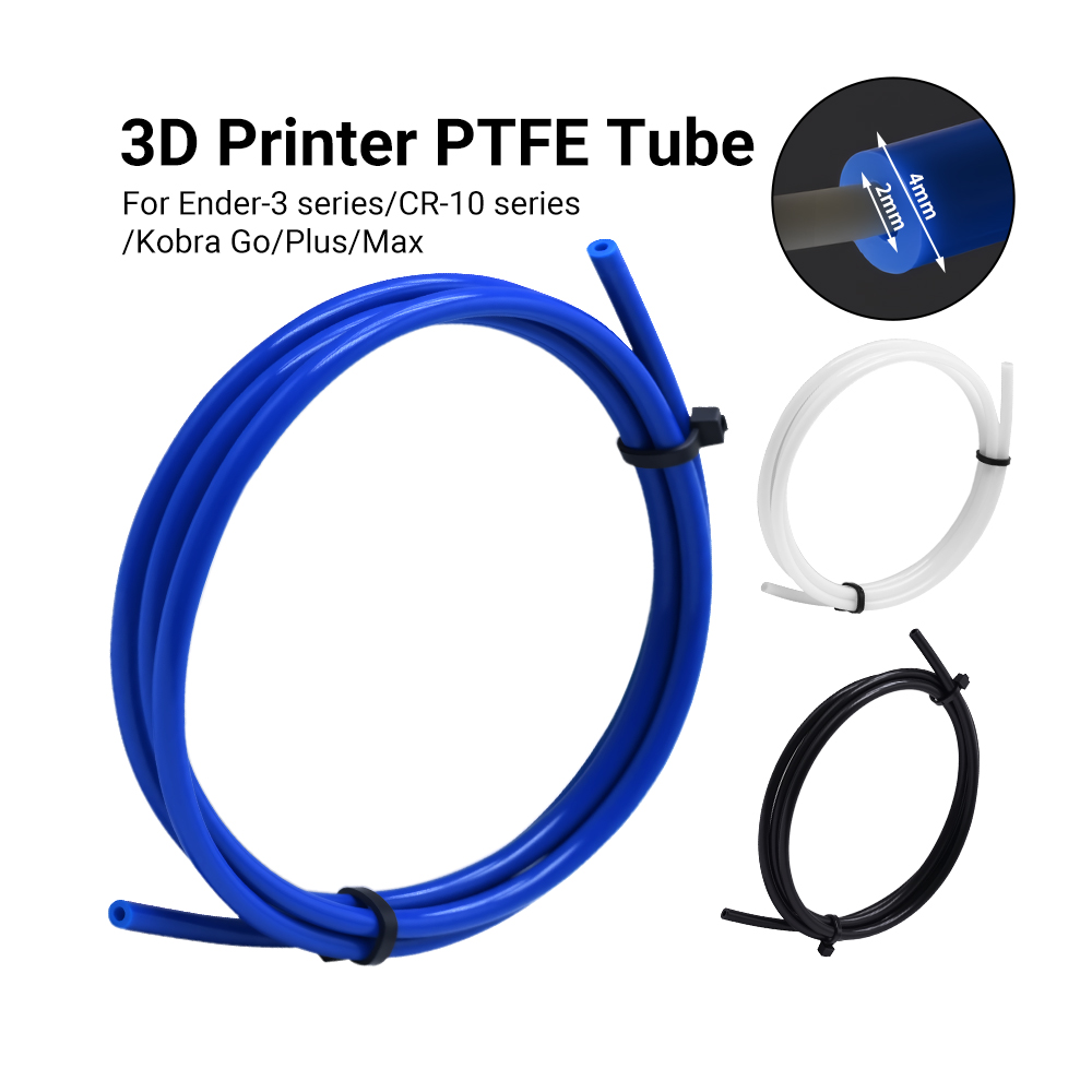 1M PTFE Tube 2x4mm MK8 Hot End - Petg Filament recensie en prijs