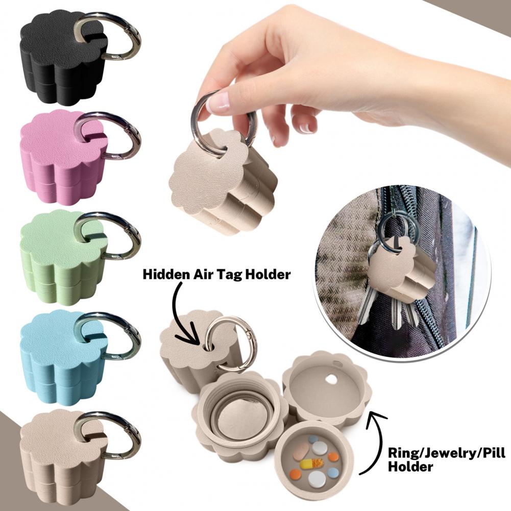 Keychain Pill Box Waterproof C - 3D Printing Stainless Steel recensie en prijs