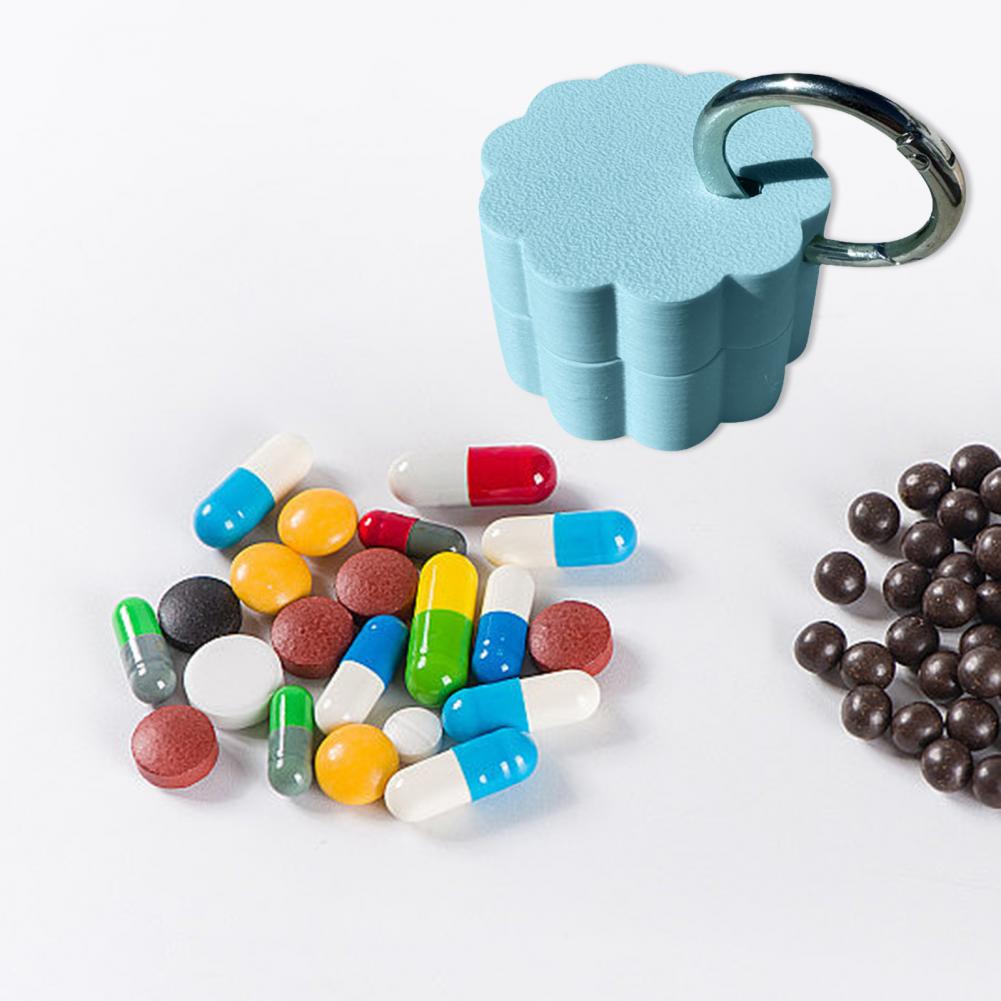 Keychain Pill Box Waterproof C - 3D Printing Stainless Steel recensie en prijs