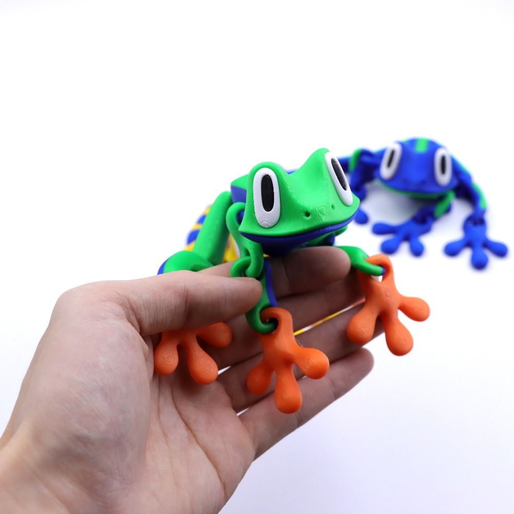 Movable Joints 3D Printed Frog - 3D Printing Joint recensie en prijs