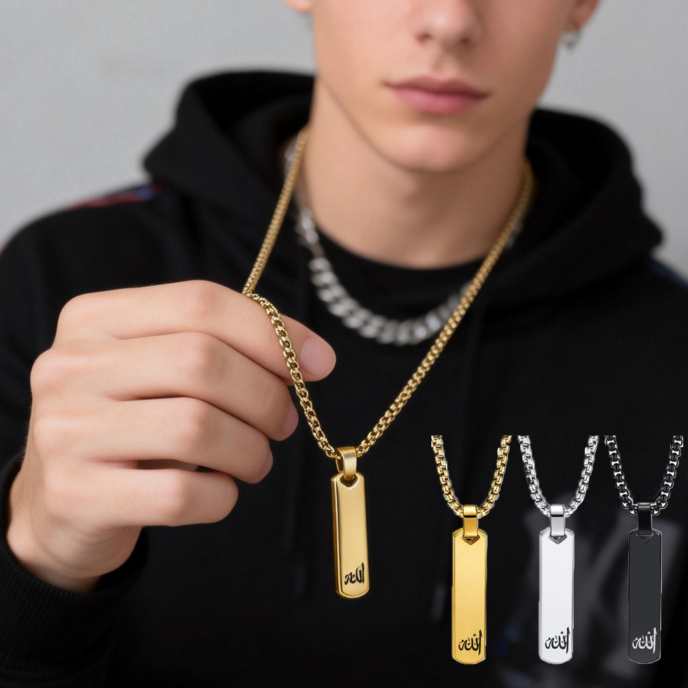3D Bar Necklace, Cool Simple D - 3D Printing Steel recensie en prijs