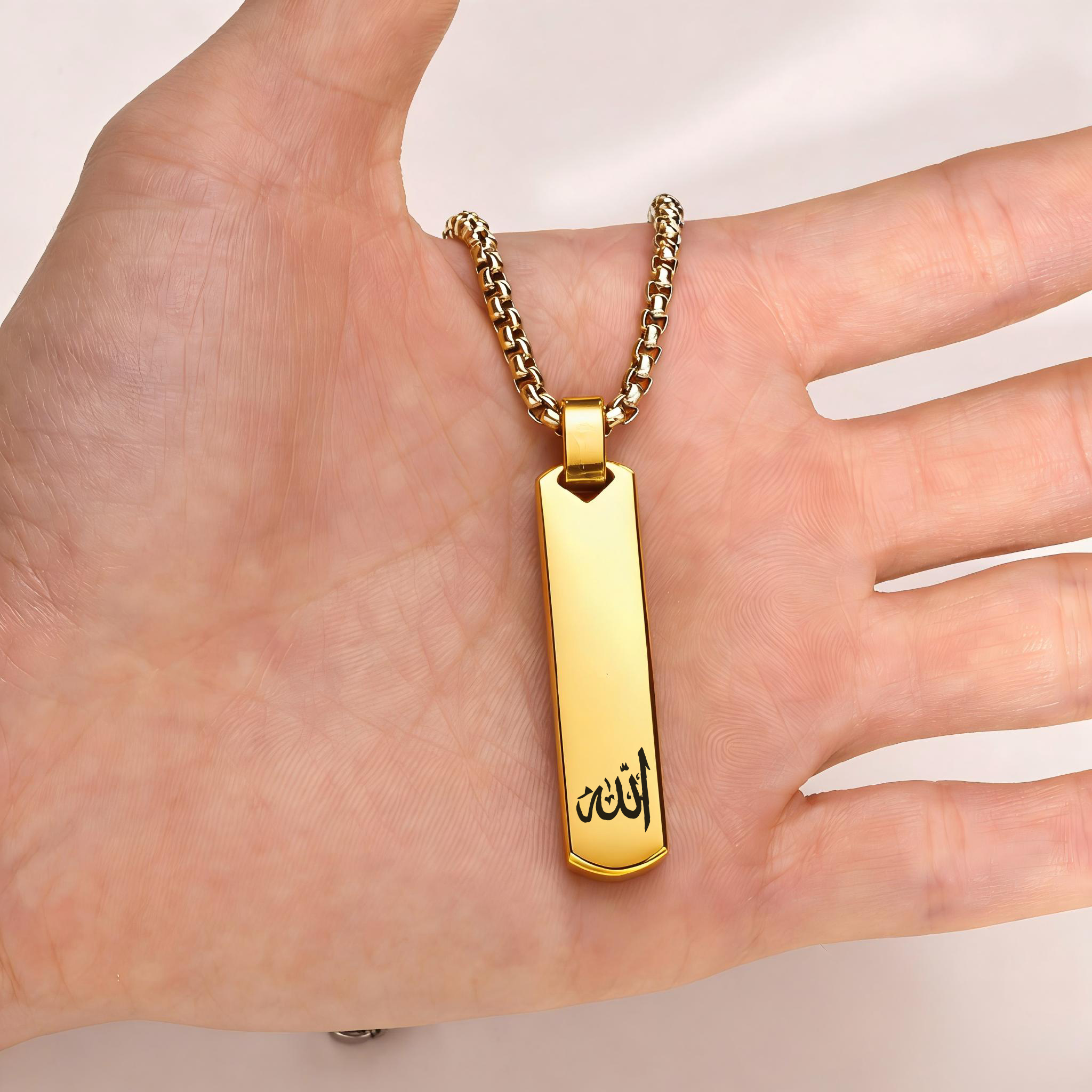 3D Bar Necklace, Cool Simple D - 3D Printing Steel recensie en prijs