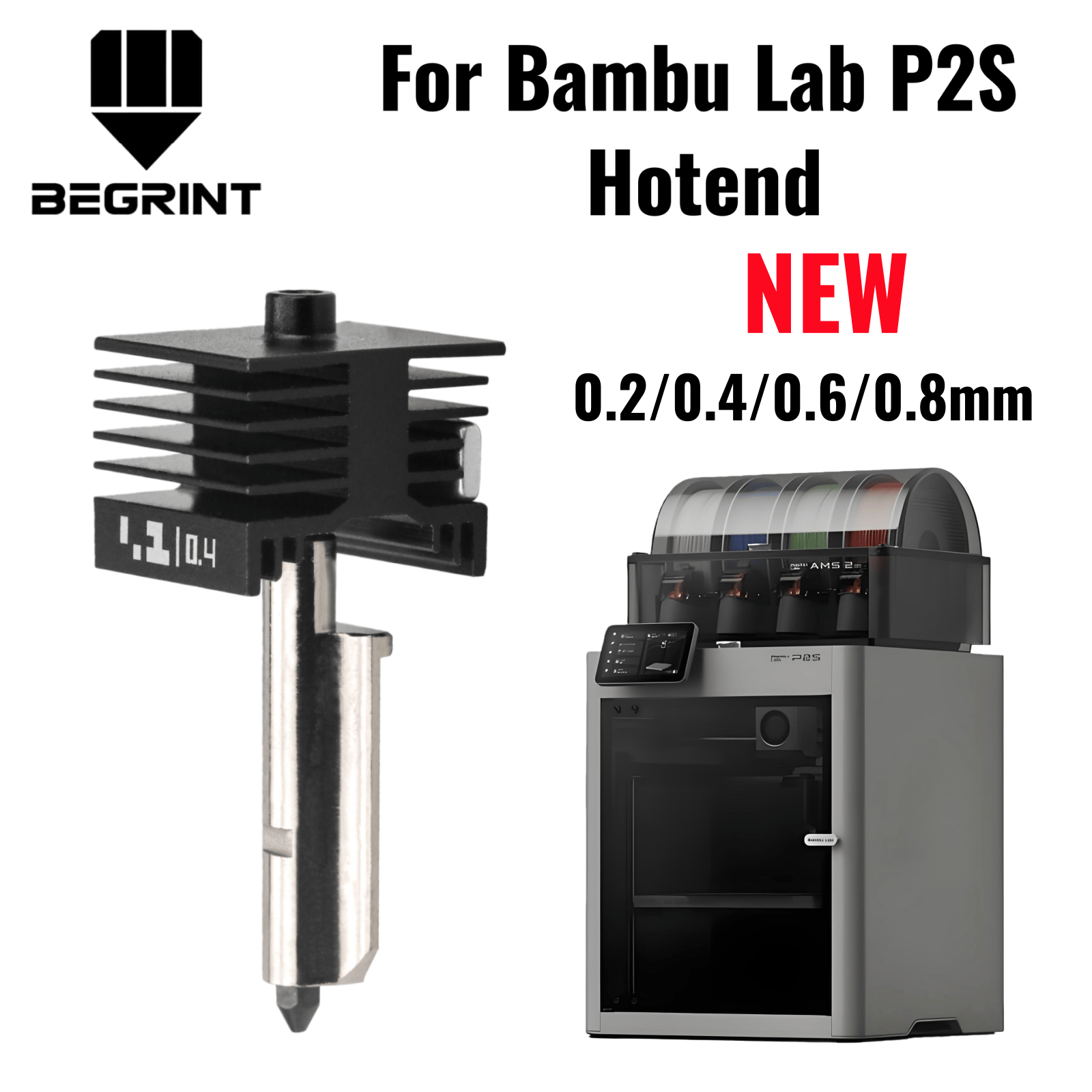 For Bambu Lab P2S X2D Upgraded - 3D Printing Steel recensie en prijs