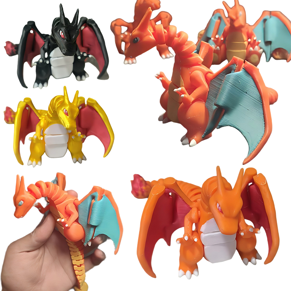 Pokemon 3D Printing Charizard  - 3D Printing Joint recensie en prijs