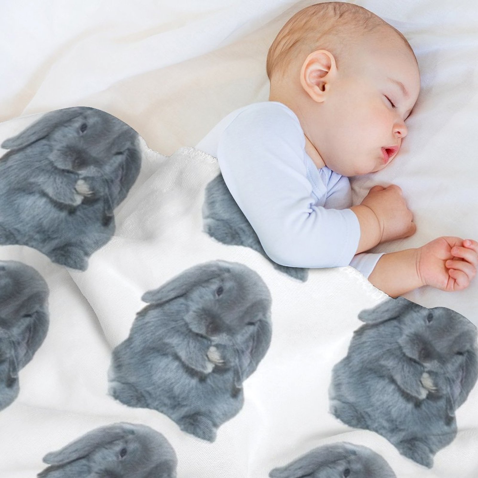 A Grey Mini Lop Bunny Rabbit A - 3D Printing Rabbit recensie en prijs