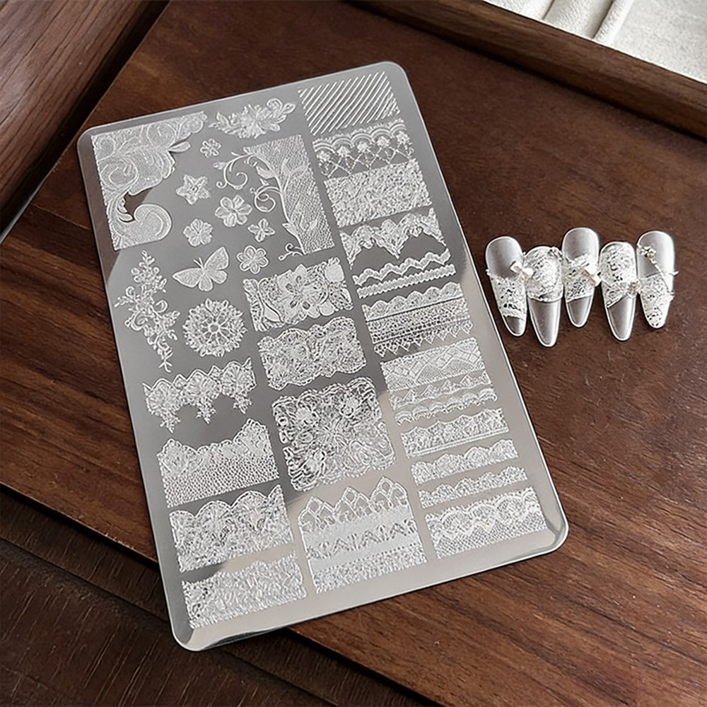 9*15cm 3D Lace Butterfly Nail  - 3D Printing Templates Free recensie en prijs
