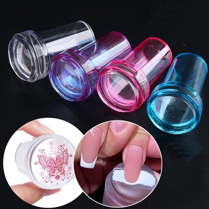 Blue Nail Art Stamper Silicone - 3D Printing Templates Free recensie en prijs