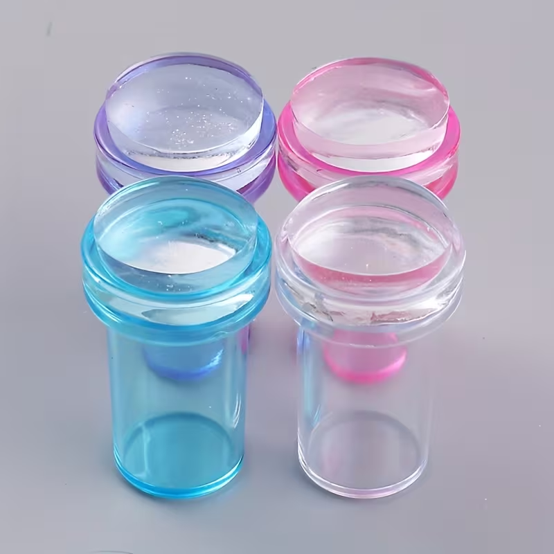 Blue Nail Art Stamper Silicone - 3D Printing Templates Free recensie en prijs