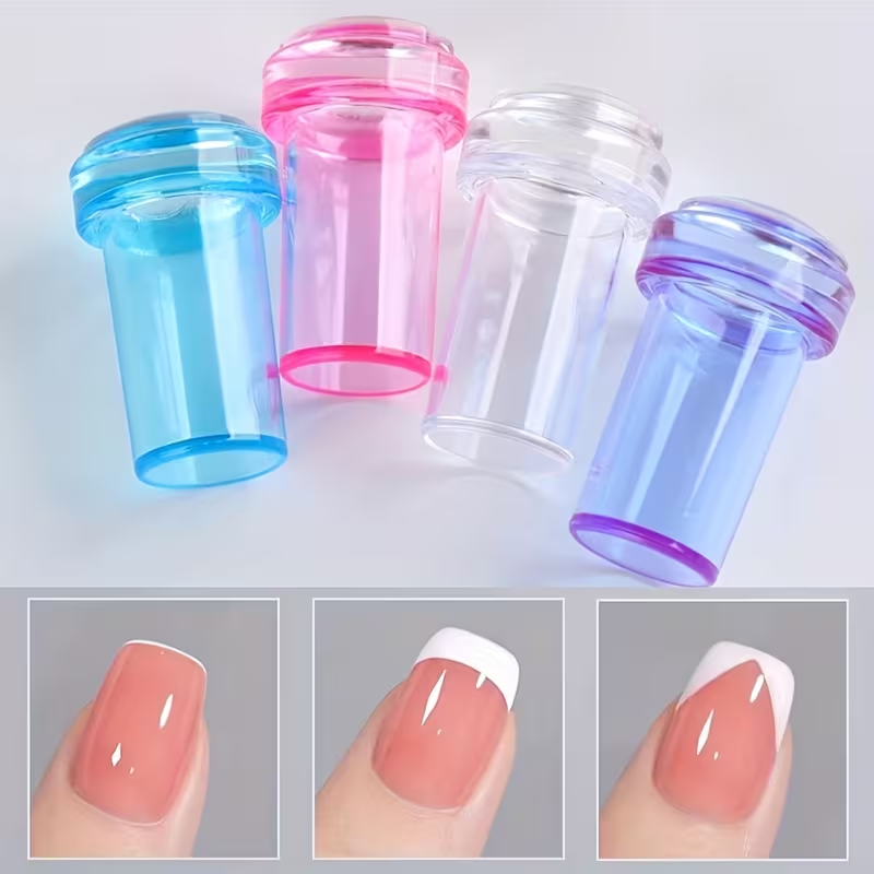 Blue Nail Art Stamper Silicone - 3D Printing Templates Free recensie en prijs