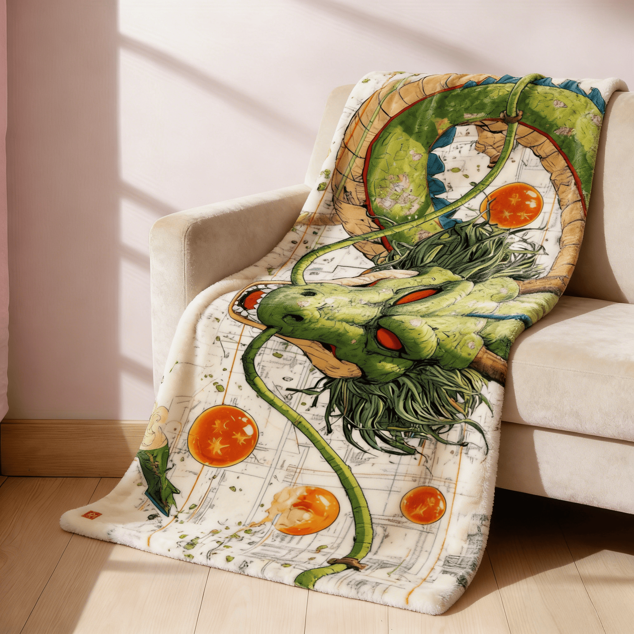 Dragon Ball  Shenron Fleece Bl - 3D Printing Household Items recensie en prijs