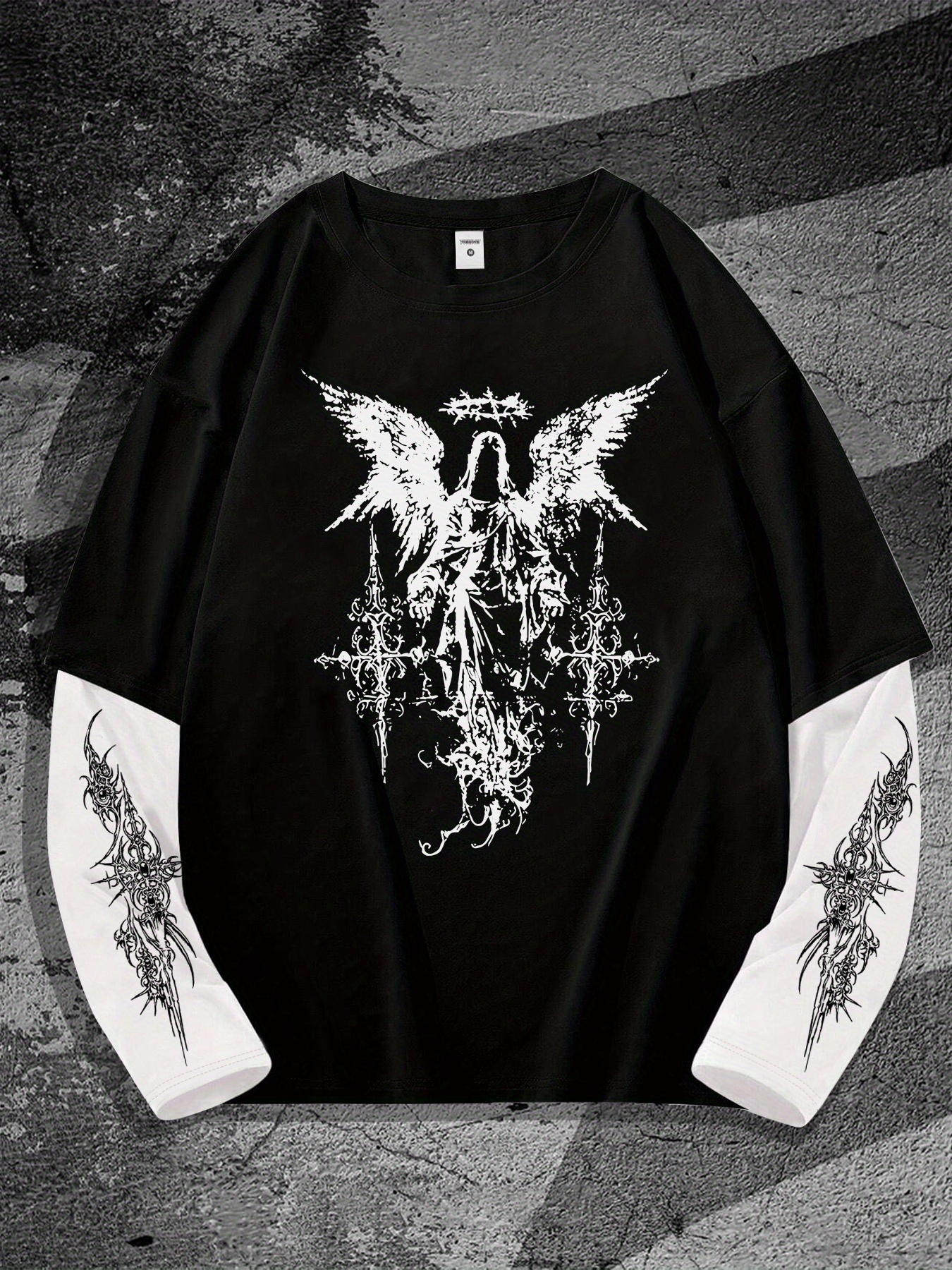 New men's long-sleeved T-shirt - 3D Printing Jersey recensie en prijs