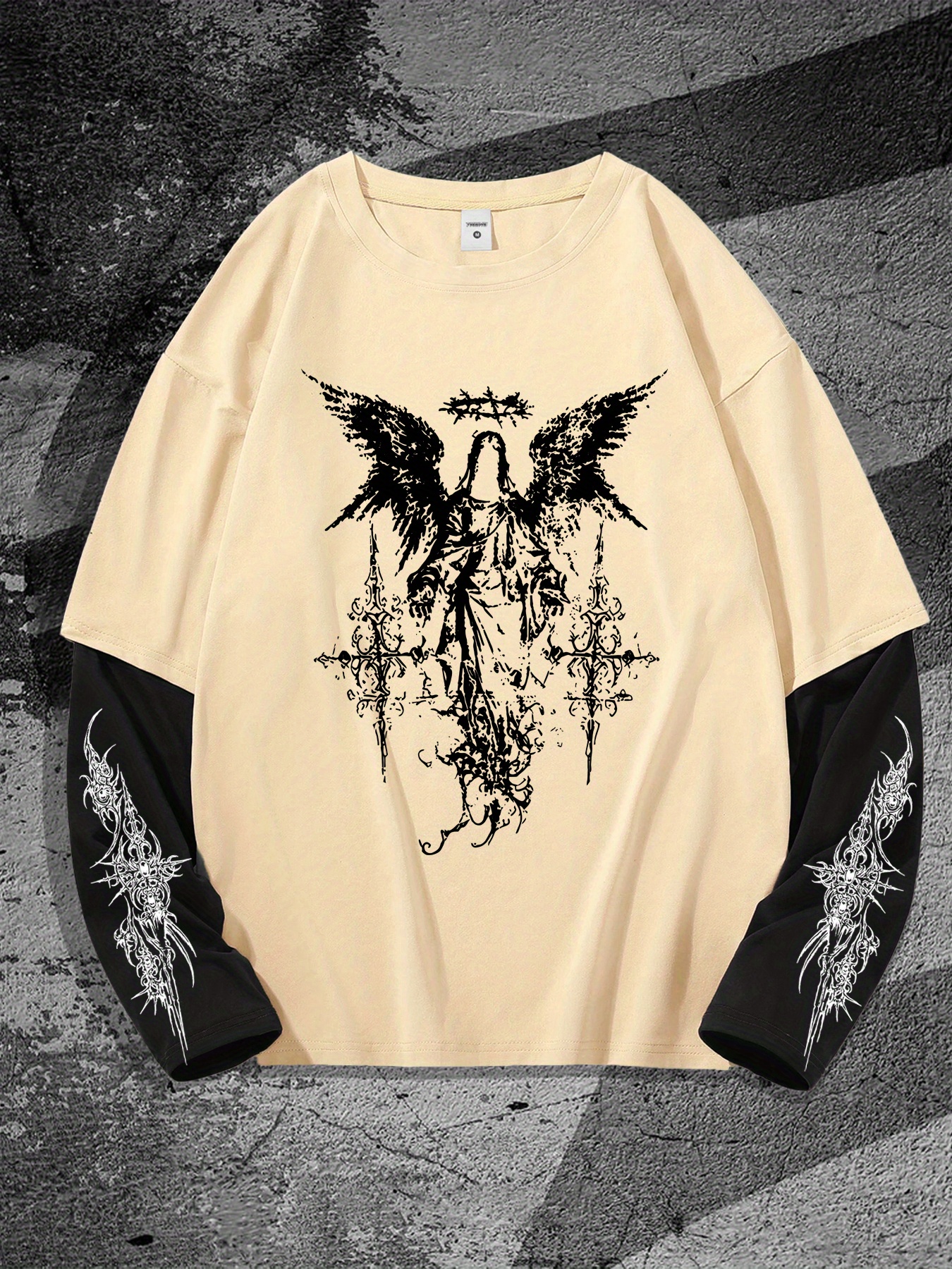 New men's long-sleeved T-shirt - 3D Printing Jersey recensie en prijs