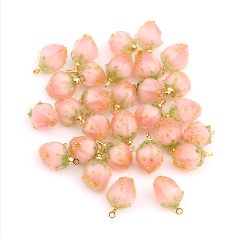 3D Strawberry Fruit Resin Char - 3D Printing Earrings recensie en prijs