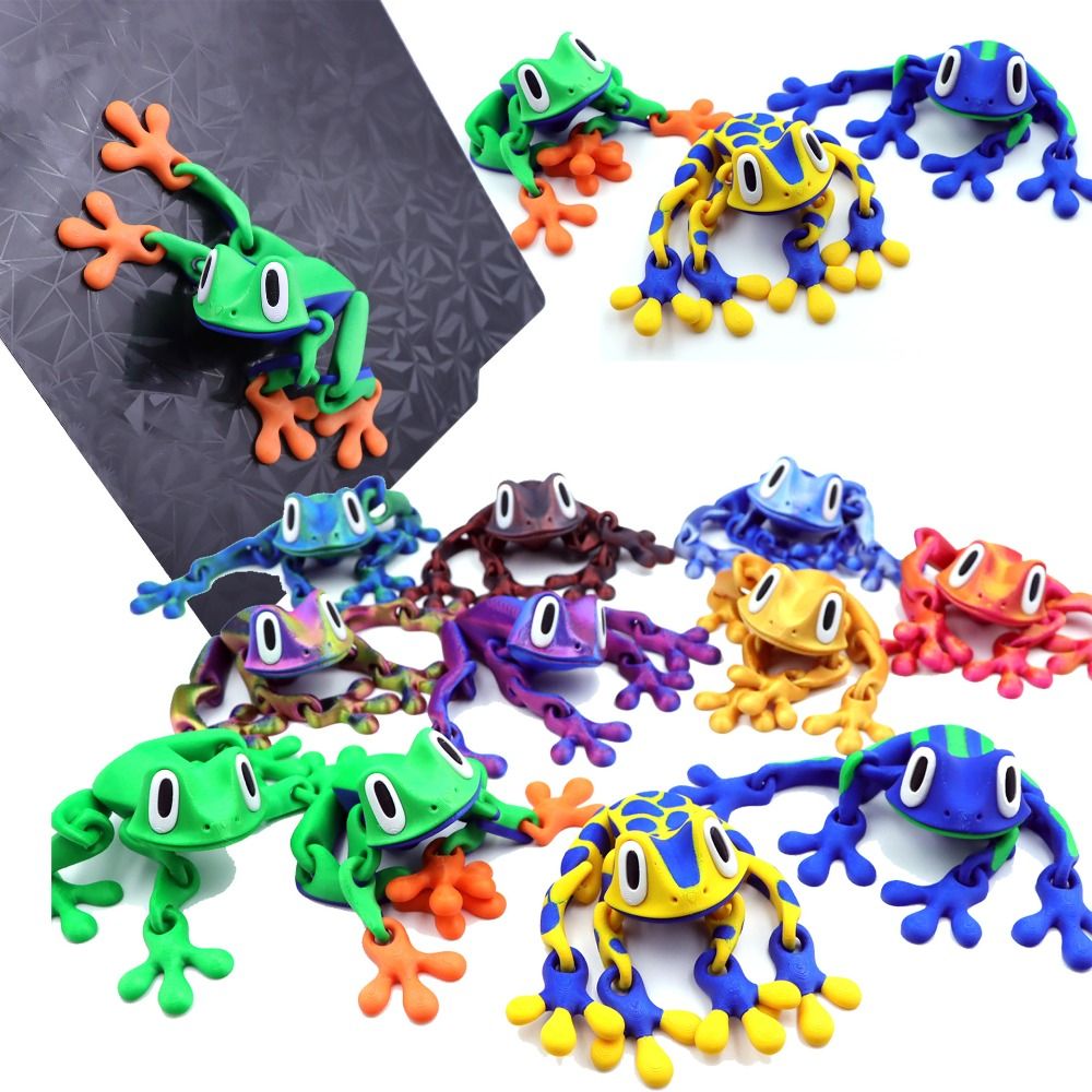 Movable Joints 3D Printed Frog - 3D Printing Joint recensie en prijs